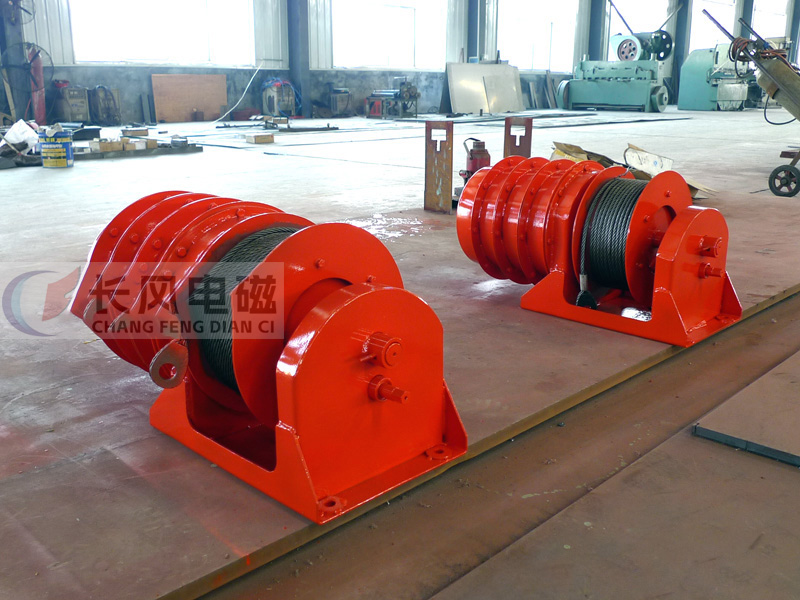 弹力钢丝绳卷筒