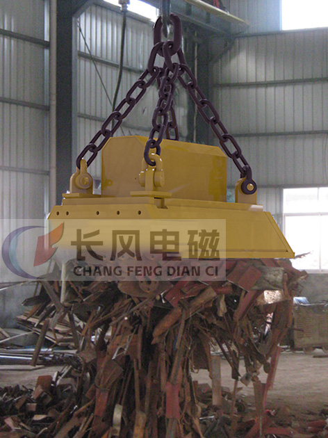 起重永磁铁吸吊效果图